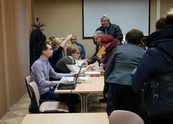 Zdjęcie z galerii: Konsultacje społeczne w Gminie Gubin w sprawie zmiany nazwy powiatu (27.01.2016)