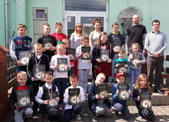 Zdjęcie z galerii: TURNIEJ SZACHOWY W ZS GRABICE (28.04.2016r.)