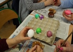 Zdjęcie z galerii: Warsztaty 'Wielkanocne' w Chlebowie (16.03.2018r.)